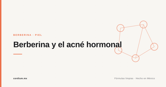 Berberina y el acné hormonal: la conexión con la insulina