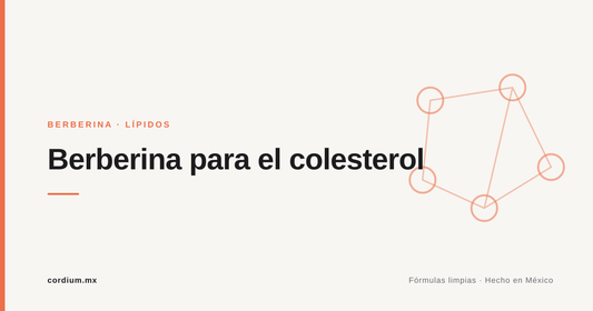 Berberina para el colesterol