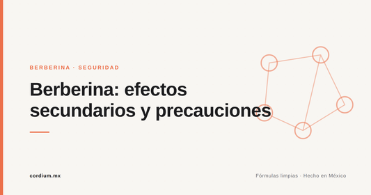 Berberina: efectos secundarios y precauciones