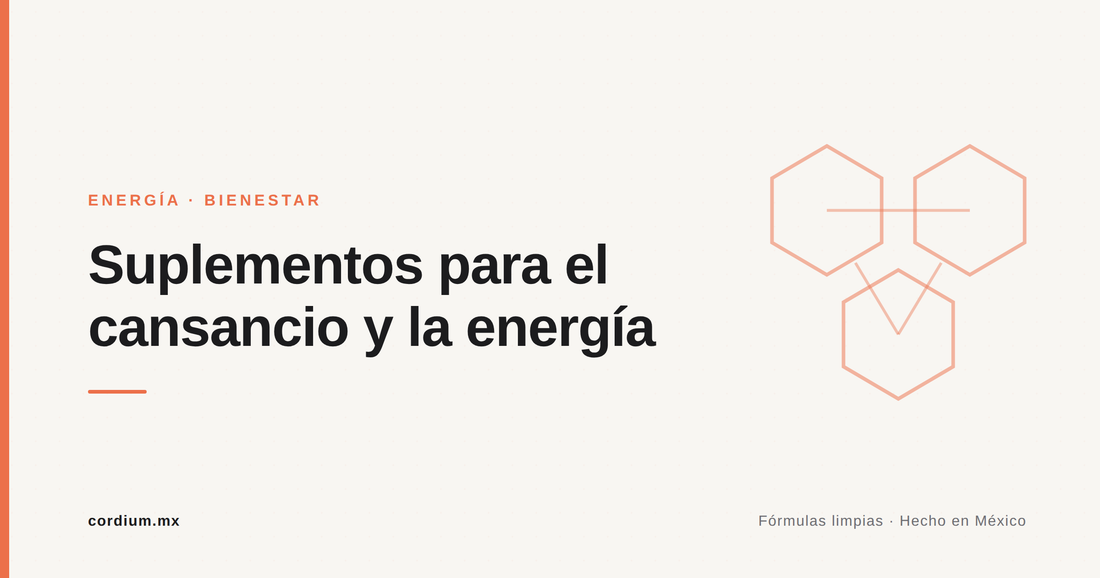 Suplementos para el cansancio y la energía — Cordium