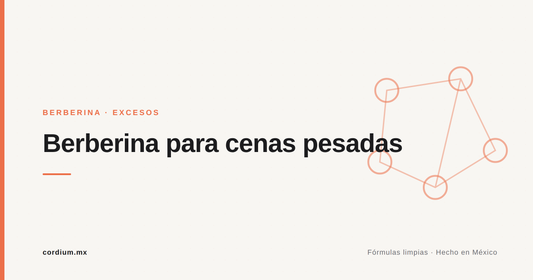 Berberina para cenas pesadas y comilonas: ¿de verdad ayuda?