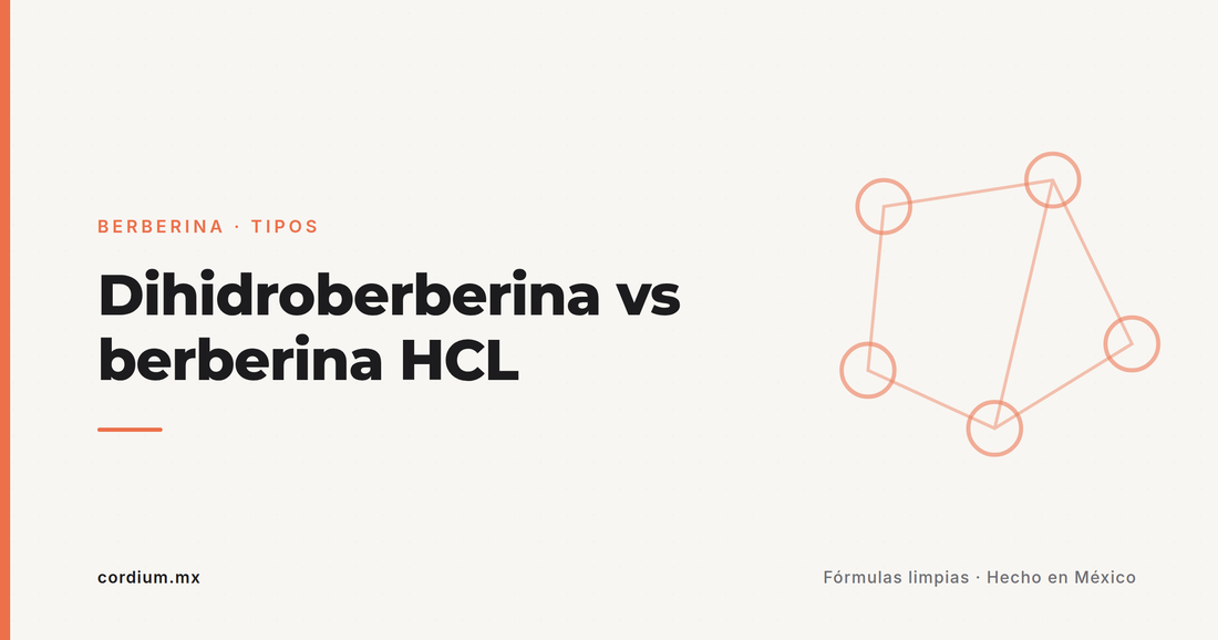 Dihidroberberina vs berberina HCL: ¿vale la pena pagar más?