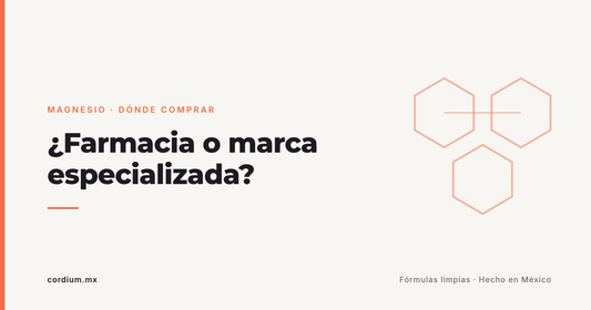 Magnesio de farmacia vs. marca especializada: la comparación sin veneno