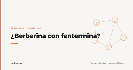 ¿Berberina con fentermina (Acxion, Terfamex)? Lo que se sabe antes de combinar