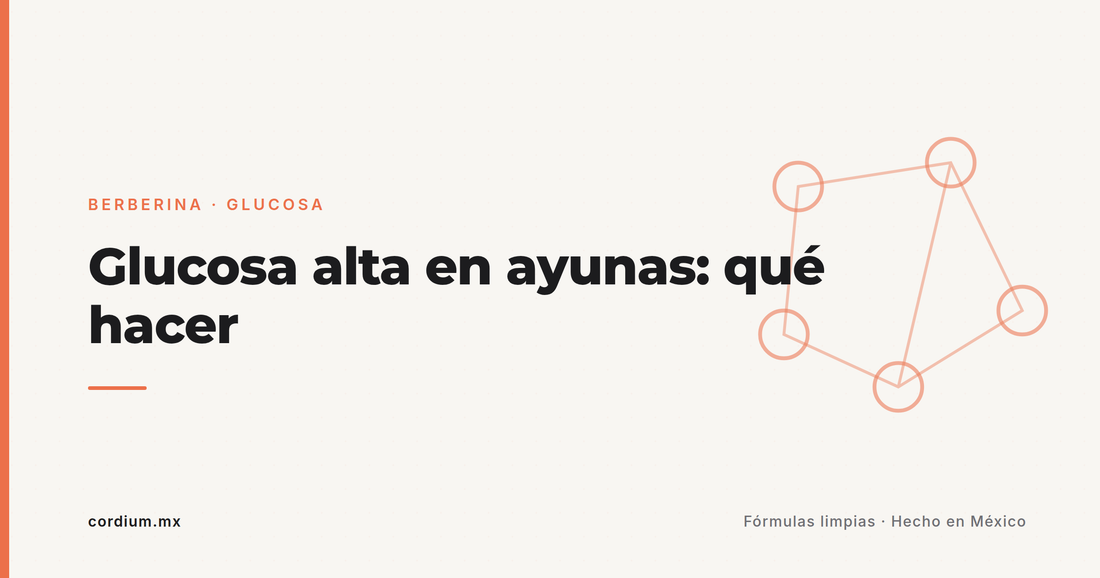 Amanezco con la glucosa en 105–115: ¿qué significa y qué hago? (prediabetes sin pánico)