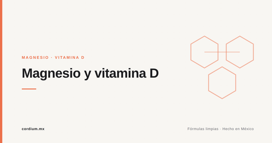 Magnesio y vitamina D: la pareja que casi nadie te explica