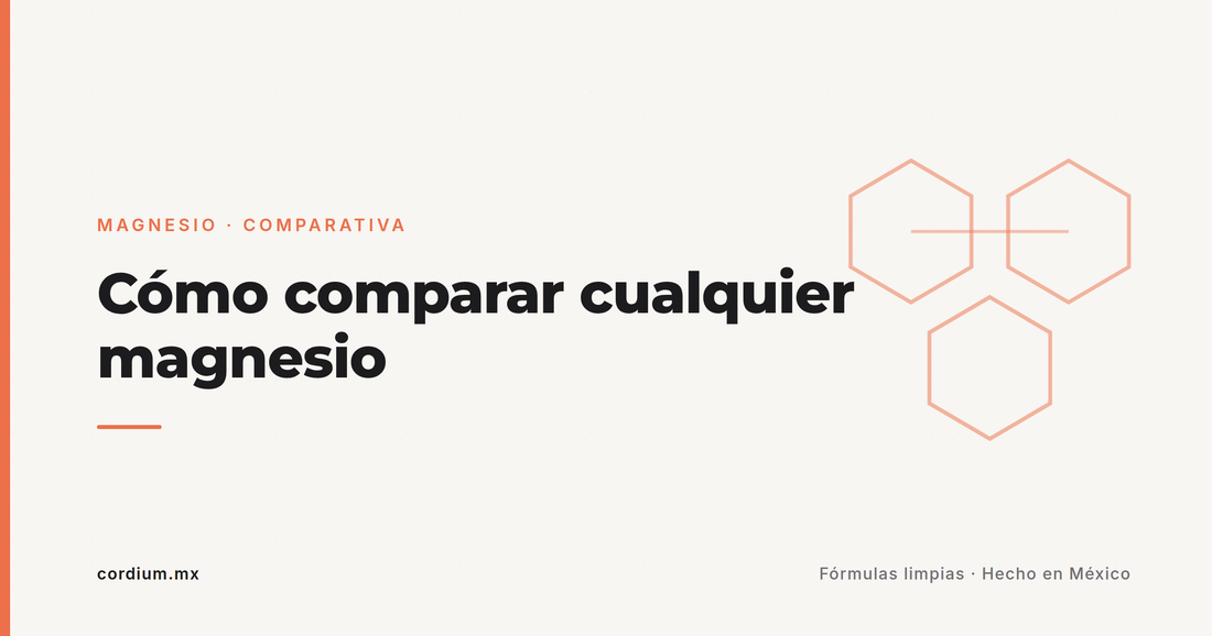 Mejor magnesio en México: cómo comparar marcas (y por qué deberías desconfiar de esta lista)