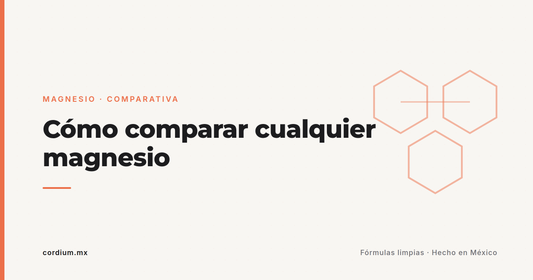 Mejor magnesio en México: cómo comparar marcas (y por qué deberías desconfiar de esta lista)