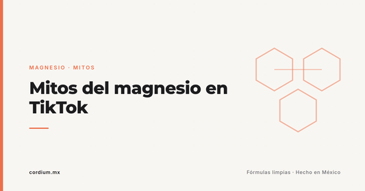 Mitos del magnesio en TikTok: los 7 más virales, calificados del 1 al 10