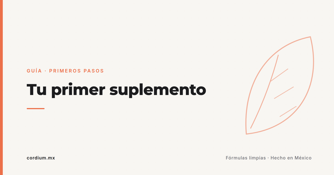 ¿Qué suplemento tomo primero? La guía para empezar sin tirar el dinero