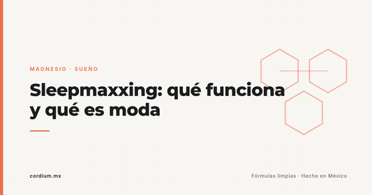 Sleepmaxxing: qué funciona, qué es moda y dónde entra el magnesio