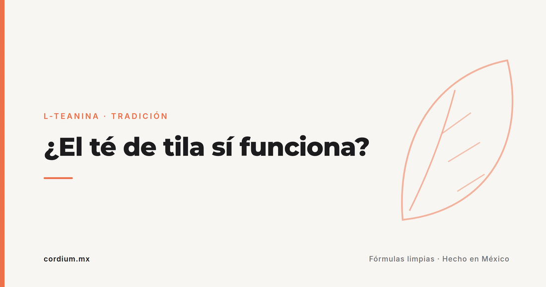 ¿El té de tila sí funciona? Los remedios de la abuela frente a la ciencia (sin faltarle el respeto a la abuela)