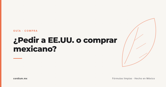 ¿Pedir suplementos a EE.UU. o comprar hechos en México? La cuenta completa (aduana incluida)