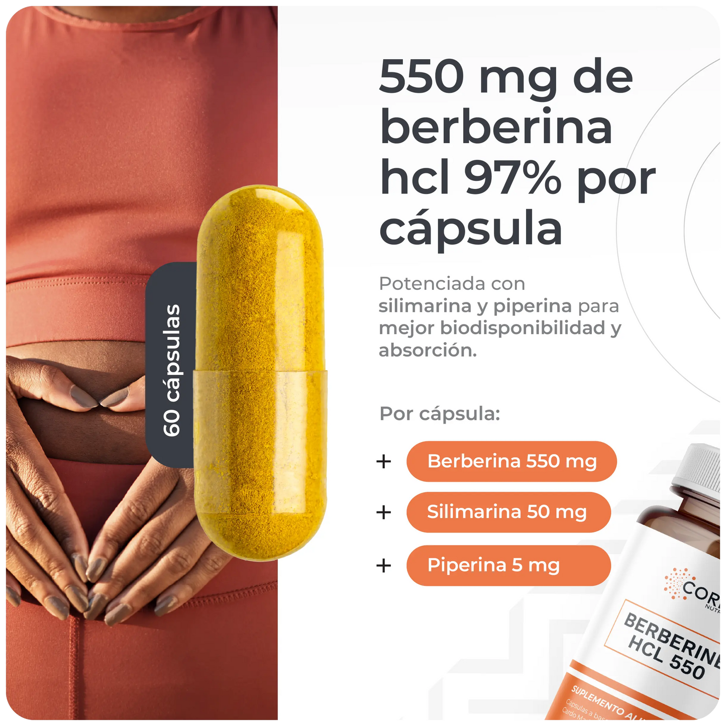 BERBERINE HCL 550